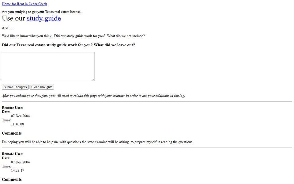 Peak-activity snapshot of bastroprealty.com from Mar 09, 2005